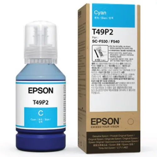 EPSON INK BOTTLE T49P-2 CYAN 140ml view 2